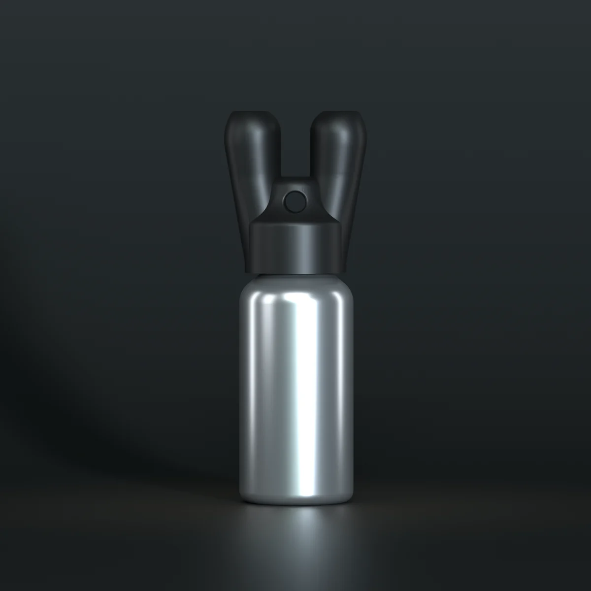 SN*F double sniffer cap on a 24 ml aluminium bottle
